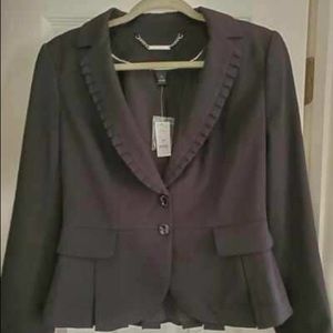 Black Peplum Blazer